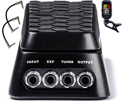 Briskdrop Dunlop Dvp3 Volume (X) Pedal Bundle With 2 Patch Cables And Tuner Dvp3Tunerbundle 0 #TOP3