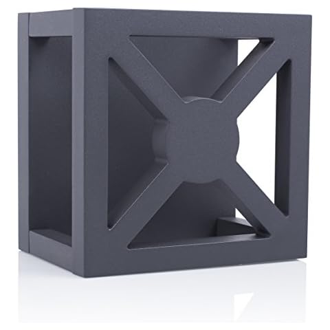 Smartwares Modern Grey Aluminium Wall Light Cover