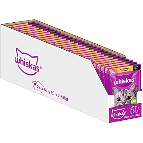 Whiskas 7+ Katzenfutter Geflügel in Sauce Cover