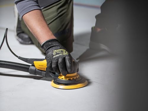 Miniatura 7 de Mirka Deros Ii 650 Lijadora Electrica Excéntrica Con Aspiración Central Y Cierre Adhesivo Para Papel De Lija Ø 150 Mm Órbita 5.0mm Lijadora Orbital Para Lijado Sin Polvo De Madera, Yeso Y Metal