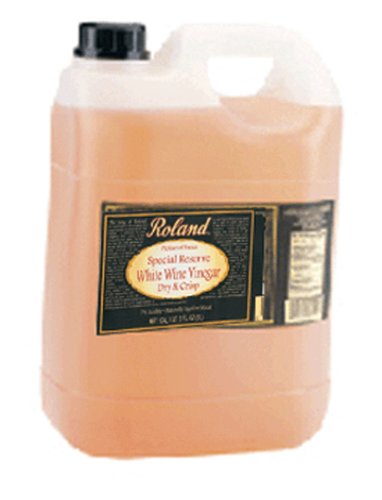 Roland Foods Special Reserve White Wine Vinegar, 5 Liter, Pack of 1