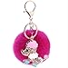 Animale Vip Pet Dog Diamond Bag Pendente Portachiavi Lady Pendente Per Cellulare Diamond Peluche Portachiavi Palla In Peluche Rosa Rosso