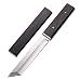 JU D2 Blade Full Tang Tactical Army Survival Camping Knife Ebony Handle Hunting Outdoor Knife 60 HRC Japanese Style Katana
