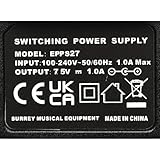 POWER SUPPLY FOR ROBERTS REVIVAL UNO BT DAB DAB+ RADIO 7.5V (2 METER) ADAPTER UK - Image 3