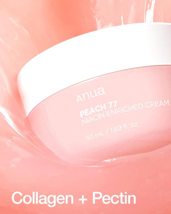 ANUA Peach 77% Niacin Enriched Cream (50 ml), Pink - Image 2