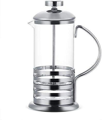 Coffee Press 350ML Stainless Glass Coffee Tea Pot Water Kettle Filter Coffee Tea Kettle Press Flower Tea Brewer Pots