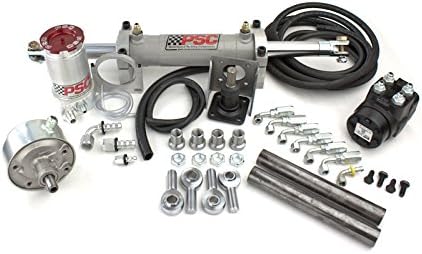 PSC Motorsports Extreme Series 2.75" Double End Steering Cylinder Kit with P-Pump - PSC-FHK400P