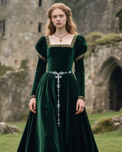 Renaissance Chain Belt for Women - Vintage Gothic Medieval Belts, Metal Celtic Fairy Waist Chain Belt for Halloween Party3