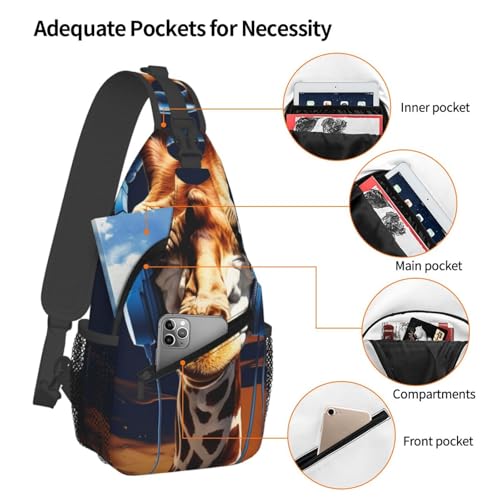 Morrales pequeños tipo bandolera para senderismo unisex miniatura 3