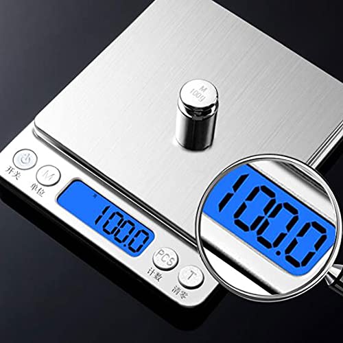 Digital Kitchen Scales Digital Food Kitchen Scale, Multifunction Measures in Grams and Ounces,Suitable for,Size: 10.5cm*12.7cm,1 Pcs