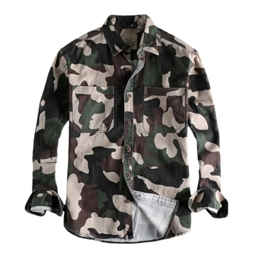 Chemise de travail en coton au style coréen pour le bureau et la vie quotidienne des hommes