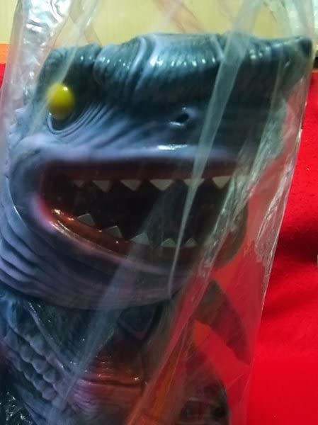 Amazon.co.jp: サンガッツ メガロドン 藤色 マーブル/ソフビ