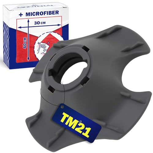 Base de Vaso y Cuchillas para Vorwerk Thermomix TM21 Robot de Cocina - Juego Incluye un Bayeta...