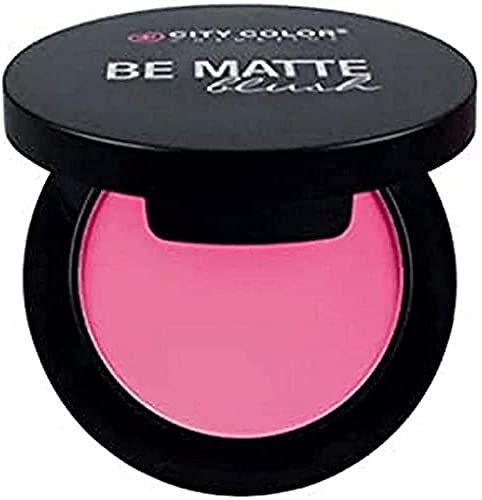 CITY COLOR COSMETICS Be Matte Blush - Blendable Mineral Makeup Powder
