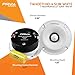 PRV Audio Bullet Super Tweeters - Neodymium, 3 Inch Slim, 120 Watts Max Power, Easy to Mount Pair, 4 Ohm, White