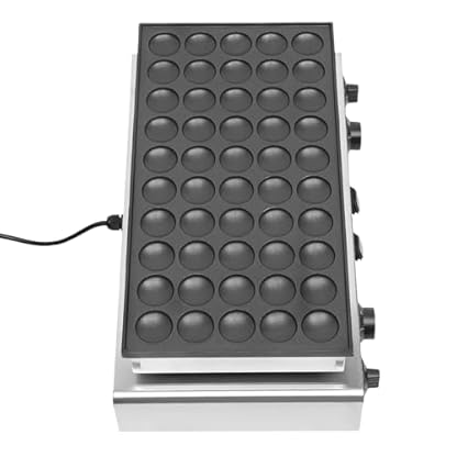 Pancake Maschine Commercial Elektrischer Poffertjes Pfannkuchen Maker Waffeleisen 50-Loch-Pfannkuchenmaschine Elektrische Pfannkuchenmaschine mit Antihaftbeschichtung – Bild 6