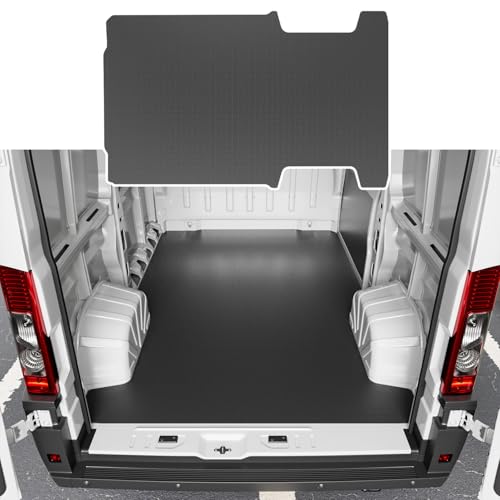 powoq 136WB Trunk Mat Compatible with 2014-2025 Dodge Ram ProMaster Cargo Mat Cargo Liner TPE Long Series Vans Trunk Liner Replacement for 2014-2025 Dodge Ram ProMaster Accessories