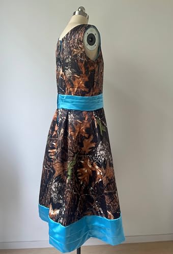 YINGJIABride Pink Camo Flower Girl Dresses Birthday Party Prom Gowns3