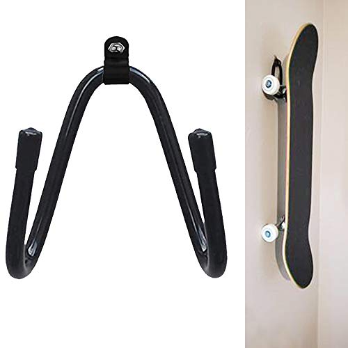Pmsanzay Skateboard Wall Hanger Wall Storage Clip Skateboard Wall Rack Wall Mount - for Skateboard...