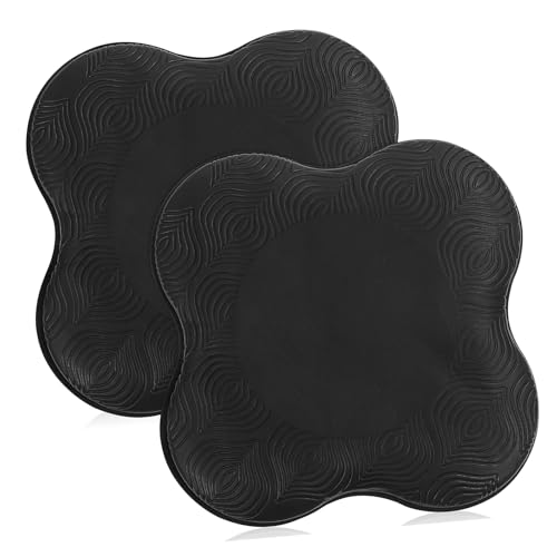 NAMOARLY Yoga Kneeling Pad Inserts 2 Pack Eva Sports Knee Pads Non Slip Bottom for Elbow Wrist Hand Support