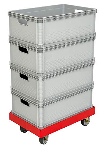 TRANSPORT Roller 410 X 610 mm, versione aperto in rosso