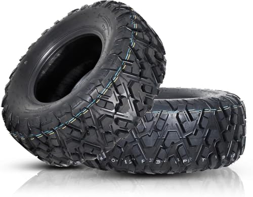 27x11-12 ATV UTV Tires 27x11x12 All-Terrain Tubeless Tires 6PR Heavy Duty for Trail Mud Sand Rock Pack of 2