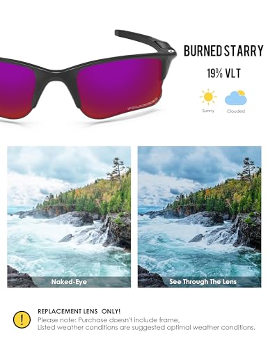 Image of BLAZERBUCK Replacement Lenses & Sock Kit for Oakley Half Jacket 2.0 XL OO9154 Sunglass