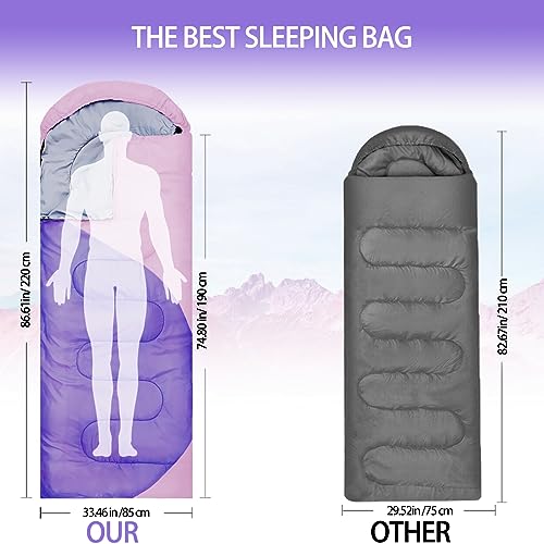 Deerfo Sleeping Bags For Adults Kids thumb #3
