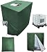Produktbild MOZMY IBC Tank Abdeckung Wasserdicht, 1000L IBC Tank Schutzhülle mit Reißverschluss,120x100x116cm, IBC Container Abdeckung IBC Abdeckung Outdoor Winddicht Anti-UV IBC Schutzhülle