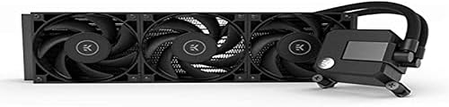 Disipador de CPU EK AIO D-RGB, líquido todo en uno con ventiladores EK-Vardar PMW de alto rendimiento, piezas de ordenador de refrigeración por
