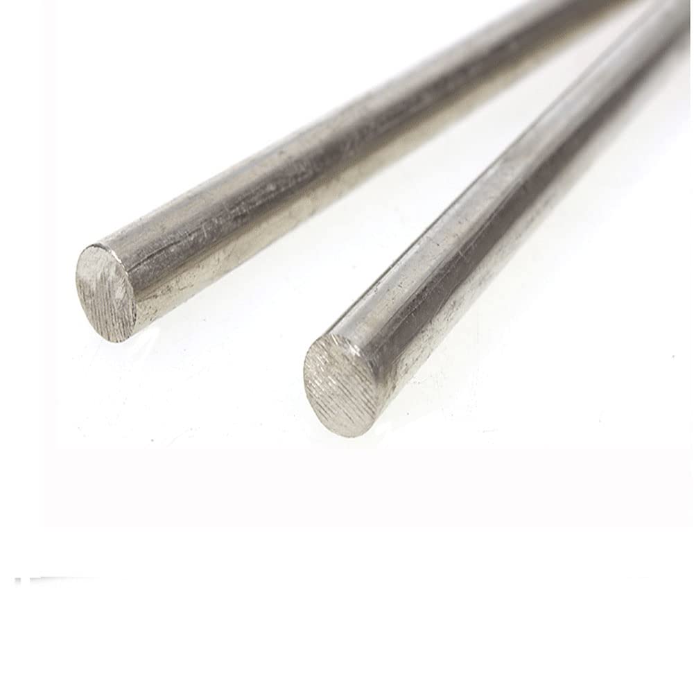 (1) Nichel-Nichel-Rame Rod, utilizzato per i materiali fatti a mano fai da te. Diametro: 15mm Lunghezza: 100mm