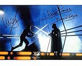 ◆直筆サイン ◆スターウォーズ 帝国の逆襲 ◆STAR WARS : THE EMPIRE STRIKES BACK (1980) ◆マーク ハミル as ルーク スカイウォーカー ◆Mark Hamill as Luke Skywalker ◆デヴィッド プラウズ as ダース ベイダー ◆David Prowse as Darth Vader ◆豪華2名