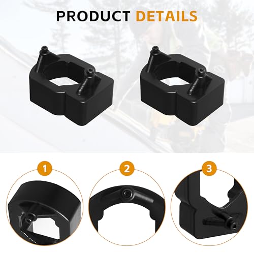 image for ascavs 2025 Upgrade DCN45RN Vinyl Siding Adaptor Tip for Dewalt Roofin