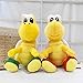 fangzhuo Peluche 16cm Super Peluche Koopa Troopas Red Green Turtle Tortoise Bambola di Peluche per Bambini 2pz