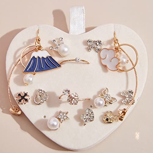 ALLUREPACK Boîte Cadeau De Luxe Texturée Pour Boucles D'oreilles Pour