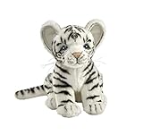 HANSA – Peluche Tigre Blanco bebé Sentado 20 CMH/20cml