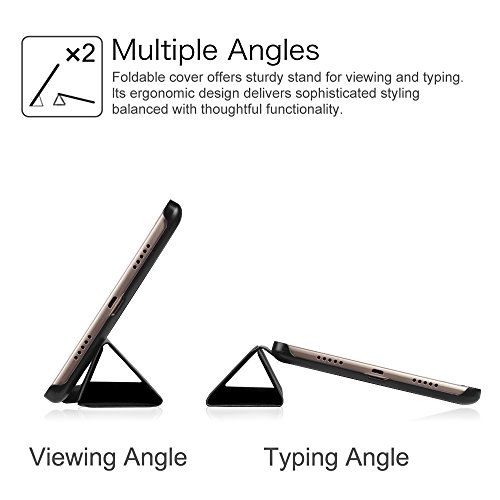 Fintie Case For Lg G Pad X 8.0 / G Pad Iii 8.0 Tablet - Ultra Lightweight Slim Shell Standing Cover For Lg G Pad X 8.0 T-Mobile (V521) / At&T (V520) / Lg G Pad Iii 8.0 (V525) 8-Inch Tablet, Black #TOP7