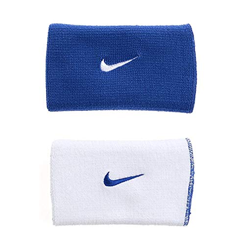 Image of Nike Dri-fit Doublewide Wristbands Home & Away 2pk