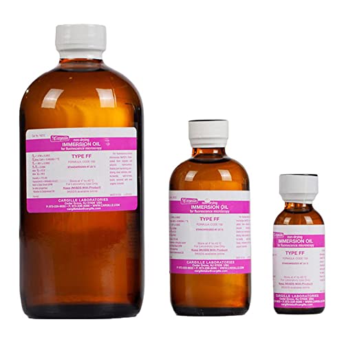 Cargille Labs 16212-0.25 Immersion Oil, Type FF