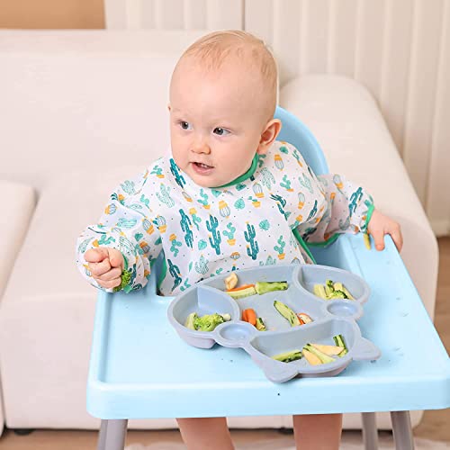 Lictin Baby Bibs with Sleeves