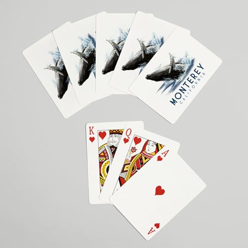 Lantern Press Baraja Poker 52 Cartas Ballena Jorobada miniatura 7
