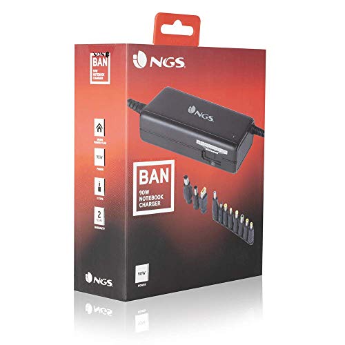 NGS Alimentatore Universale Ban fino a 90W Protezioni 11Adattatori