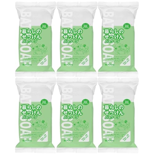 �y�܂Ƃߔ����z�~���V�Ό� ��炵�̂�������o�X�\�[�v�z���C�g 135g 3P (6�Z�b�g)