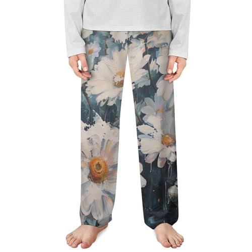 White DaisiesChildren's Casual Pajamas140CM