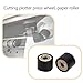 The Lord of the Tools 4pcs Pinch Roller 4x10x14mm Plotter Cutter Roller Paper Feed Roller Compatible with Mimaki CG Series Cutting Plotter CG-61 CG130FX CG160FX CG60CR JV160XP