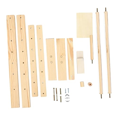 Hohopeti Weaving Frame Adjustable Stand Cross Stitch Holder Frame for Embroidery Sturdy Safe Material