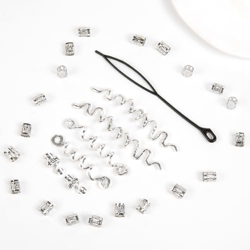 Accesorios para cabello TEBIEKOY 26 piezas dorado miniatura 2