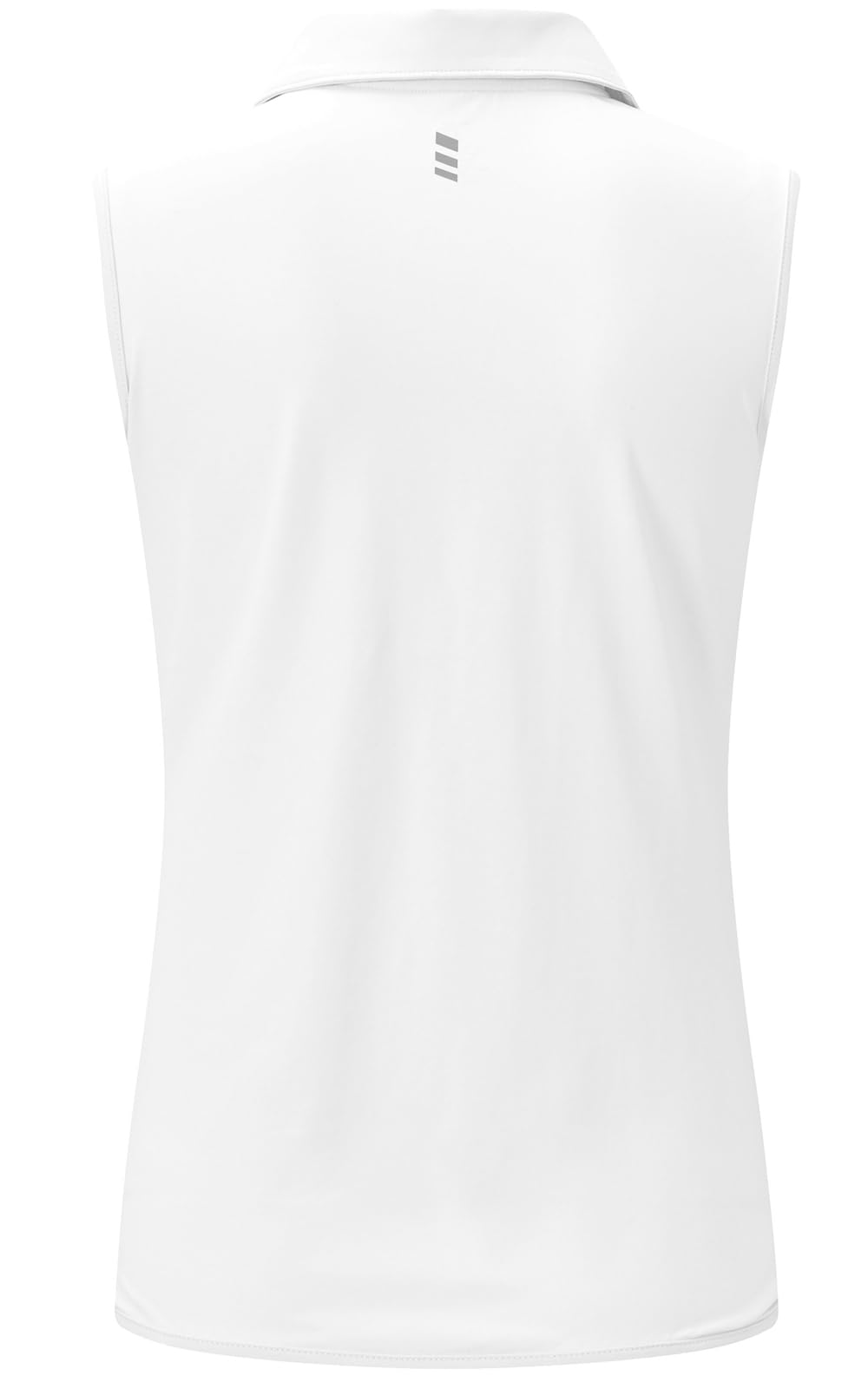 Rdruko Poloshirt Damen Ärmellos Polohemd Atmungsaktiv mit 1/4 Reißverschluss Schnelltrocknendes Sport Oberteil für Golf Tennis und Outdoor