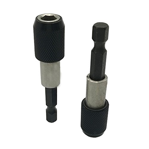 JTENG 2pc 1/460 mm Hex Shank Quick Release Holder...