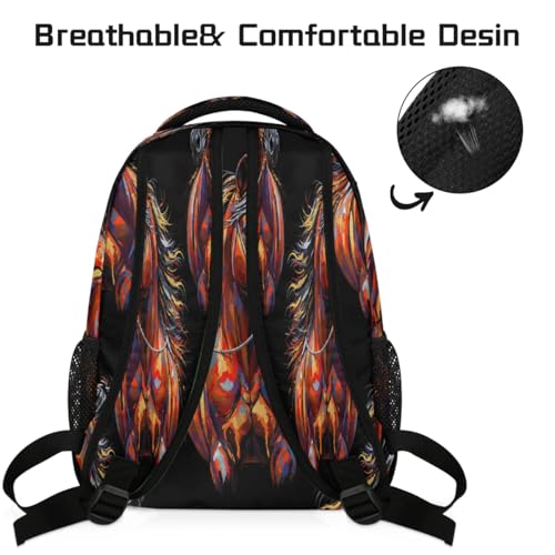 Mochila para libros cómoda y ligera que alivia la espalda 4
